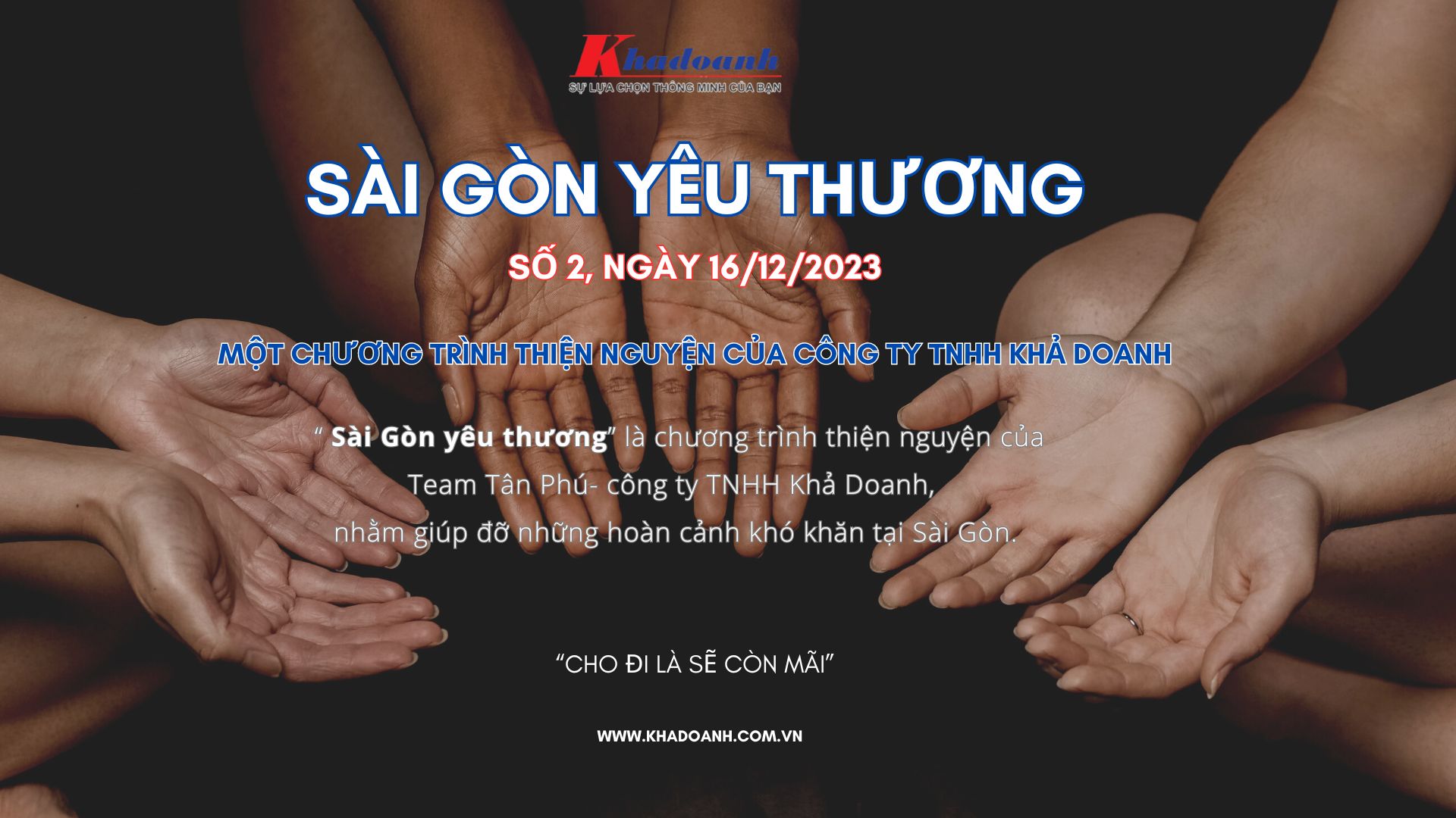 SÀI GÒN YÊU THƯƠNG SỐ 2 - THĂM HỎI TẶNG QUÀ CHO TRẺ EM MỒ CÔI TẠI MÁI ẤM TÌNH THƯƠNG