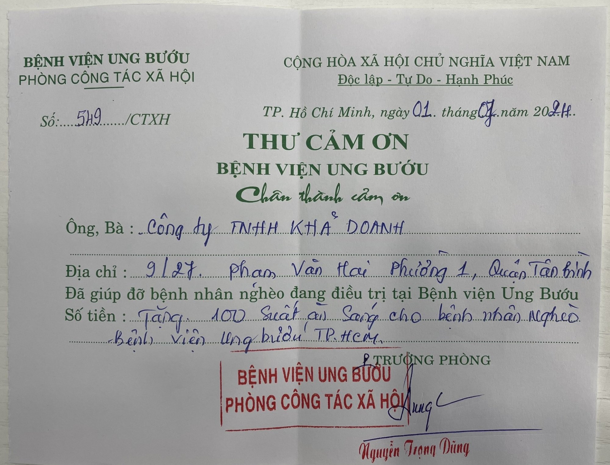 THƯ-CẢM-ƠN
