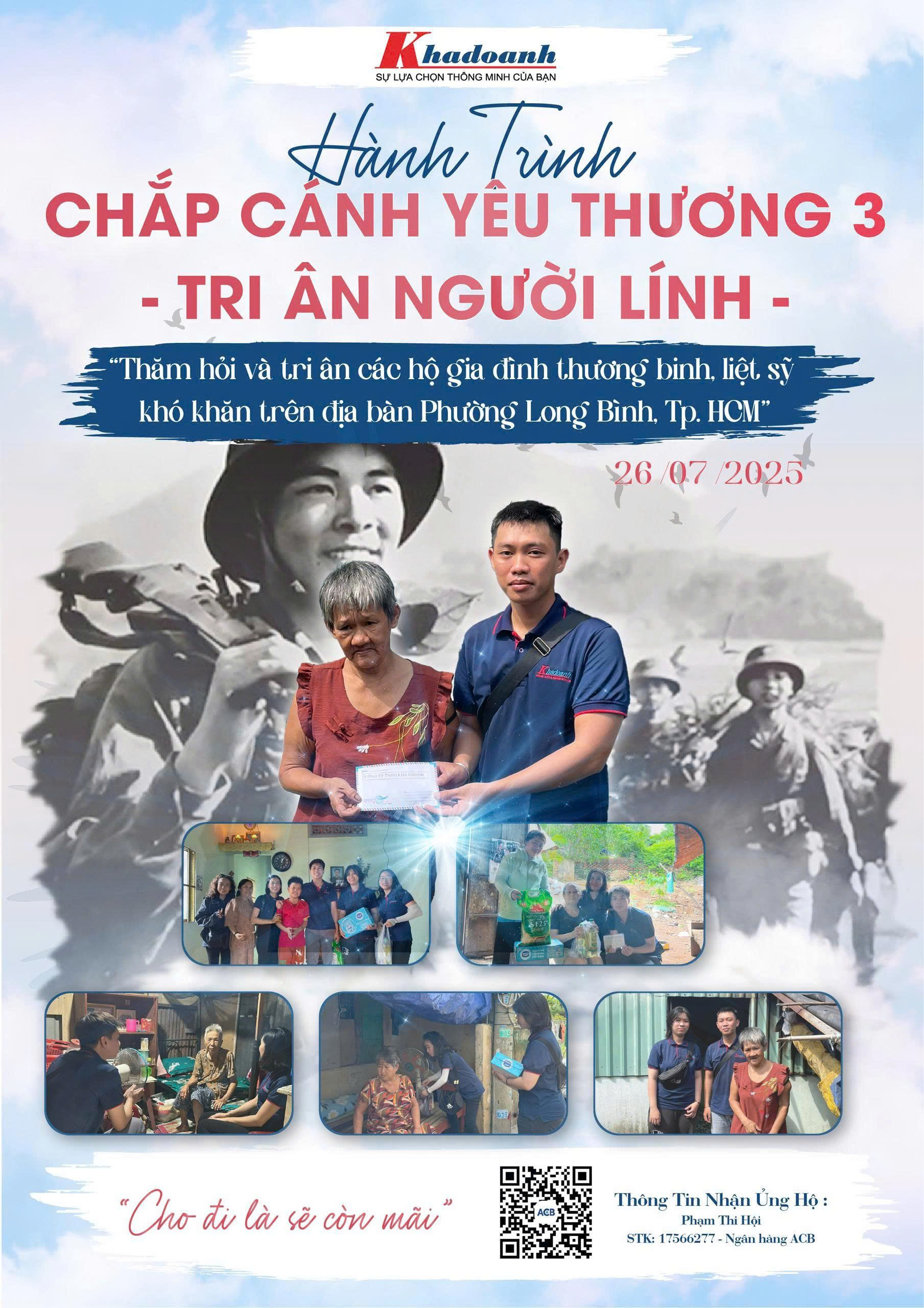 Hành Trình Chắp Cánh Yêu Thương 3 Tri Ân Người Lính – Chuyến Đi Của Lòng Biết Ơn