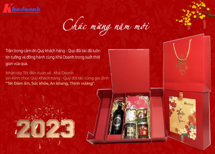 THƯ CẢM ƠN & CHÚC TẾT 2023