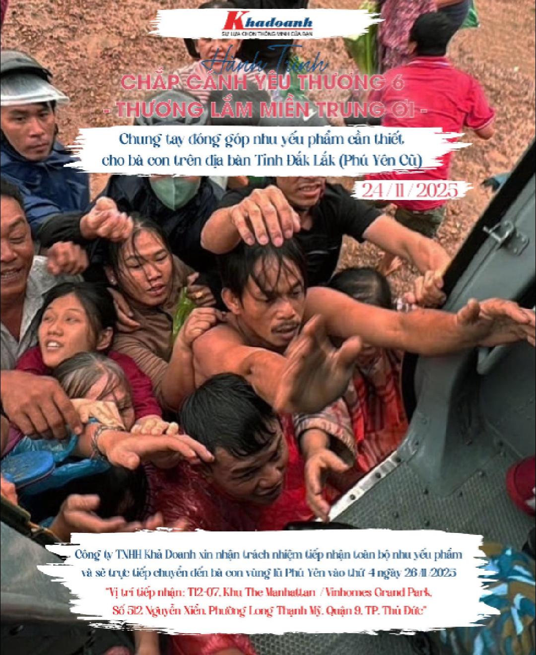 Chắp Cánh Yêu Thương 6 – Thương Lắm Miền Trung Ơi “Mất hết rồi con ạ…”