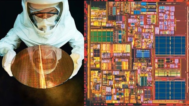 300mm-wafer-and-Pentium-4TM-IC.Photos-courtesy-of-Intel