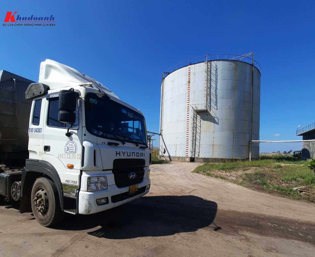 Xe Bồn 15.000 lít chở thực phẩm