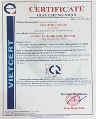 Technical Regulation Conformity Certificate